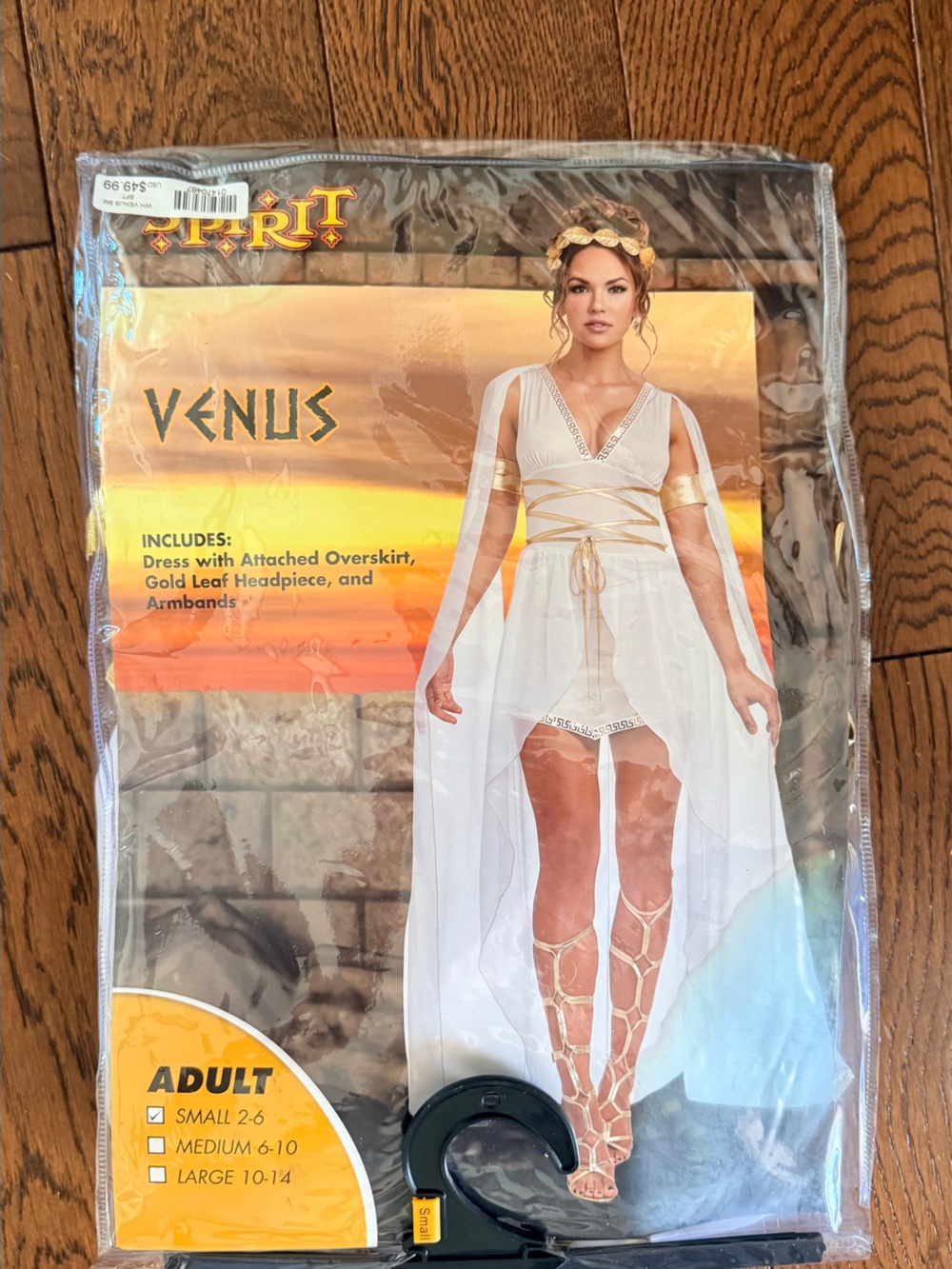 Spirit Venus White and Gold Costume- women’s small